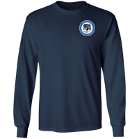 Beyond the Badge Long Sleeve Double Sided T-Shirt T-Shirts Navy S 