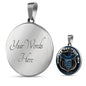 Nurses Got Your Six Engravable Necklace Jewelry Luxury Necklace (Silver) Yes