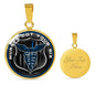 Nurses Got Your Six Engravable Necklace - Silver or Gold Jewelry Luxury Necklace (Gold) Yes