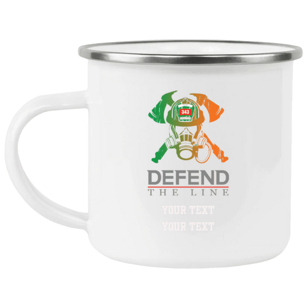 fix: 21271 Enamel Camping Mug Drinkware White One Size 