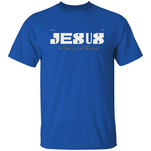 John 3:16 T-Shirt T-Shirts Royal S 