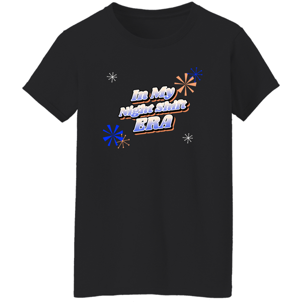 Night Shift Era T-Shirt T-Shirts Black S 