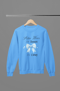 Police Wives, Very Demure Crewneck Sweatshirt Sweatshirts 