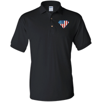 Super Americana Polo Shirt Apparel Black S 