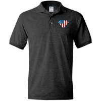 Super Americana Polo Shirt Apparel Dark Heather S 