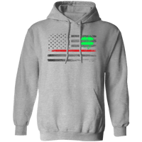 Thin Red Line Clover Hoodie Sweatshirts Sport Grey S 