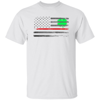Thin Red Line Clover T-Shirt T-Shirts White S 