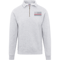 Thin Red Line Fleece 1/4 Zip Pullover Pullover Ash S 