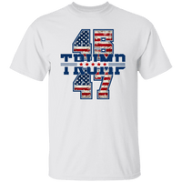 Trump 45-47 T-Shirt T-Shirts White S 