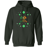 Unisex Irish Fireman Hoodie Sweatshirts Forest Green S 