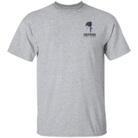 Unisex Thin Blue Line Double Sided K9 T-Shirt T-Shirts Sport Grey S 