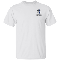 Unisex Thin Blue Line Double Sided K9 T-Shirt T-Shirts White S 