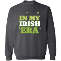 Women's In My Irish Era Sweatshirt Sweatshirts Dark Heather S 