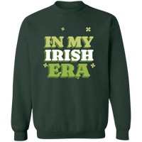 Women's In My Irish Era Sweatshirt Sweatshirts Forest Green S 