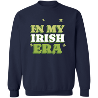 Women's In My Irish Era Sweatshirt Sweatshirts Navy S 
