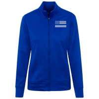 Women's Thin Blue Line Jacket Jackets True Royal X-Small 