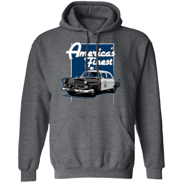 America's Finest Hoodie Sweatshirts Dark Heather S 