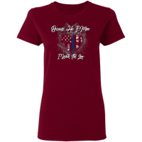Because He Is Mine, I Walk The Line T-Shirt T-Shirts Garnet S 