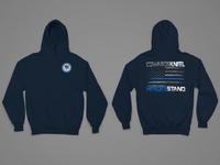 Beyond the Badge Double Sided Hoodie Sweatshirts 