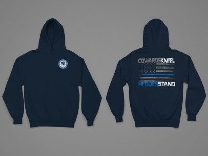 Beyond the Badge Double Sided Hoodie Sweatshirts 