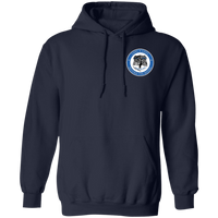 Beyond the Badge Double Sided Hoodie Sweatshirts Navy S 