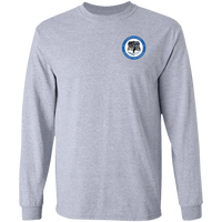 Beyond the Badge Long Sleeve Double Sided T-Shirt T-Shirts Sport Grey S 
