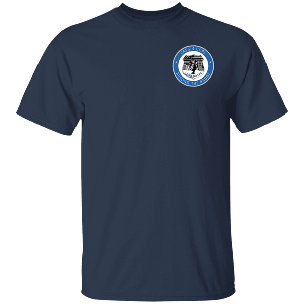 Beyond the Badge Short Sleeve Double Sided T-Shirt T-Shirts Navy S 