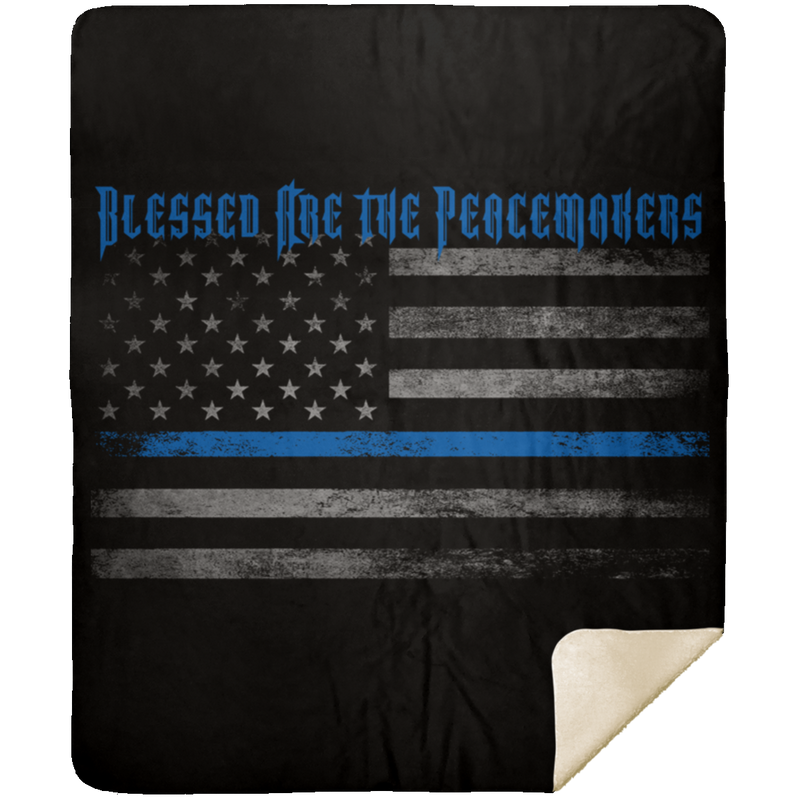 products/blessed-are-the-peacemakers-premium-mink-sherpa-blanket-blankets-black-50x60-305759.png