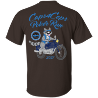 Caps4Cops Poker Run Shirt T-Shirts 