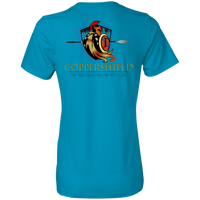 Coppershield 880 Anvil Ladies' Lightweight T-Shirt 4.5 oz T-Shirts CustomCat 