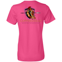 Coppershield 880 Anvil Ladies' Lightweight T-Shirt 4.5 oz T-Shirts CustomCat 