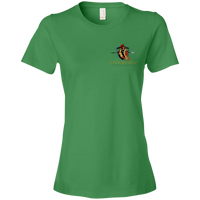 Coppershield 880 Anvil Ladies' Lightweight T-Shirt 4.5 oz T-Shirts CustomCat Green Apple S 