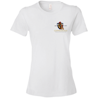 Coppershield 880 Anvil Ladies' Lightweight T-Shirt 4.5 oz T-Shirts CustomCat White S 