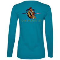 Coppershield 884L Anvil Ladies' Lightweight LS T-Shirt T-Shirts CustomCat 