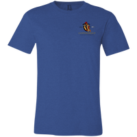 Coppershield - Bella + Canvas Unisex Jersey Short-Sleeve T-Shirt T-Shirts Heather Royal X-Small 
