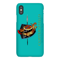 Coppershield - Blue iPhone X Phone Cases Premium Matte Snap Case iPhone X 