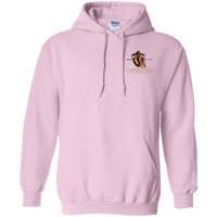 Coppershield G185 Gildan Pullover Hoodie 8 oz. Sweatshirts CustomCat Light Pink S 