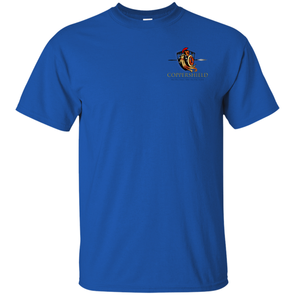 Coppershield G200 Gildan Ultra Cotton T-Shirt T-Shirts CustomCat Royal S 