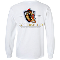 Coppershield G240 Gildan LS Ultra Cotton T-Shirt T-Shirts CustomCat 