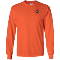 Coppershield G240 Gildan LS Ultra Cotton T-Shirt T-Shirts CustomCat Orange S 
