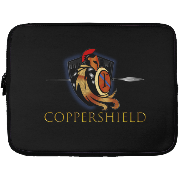 Coppershield Laptop Sleeve - 13 inch Laptop Sleeves CustomCat Black One Size 