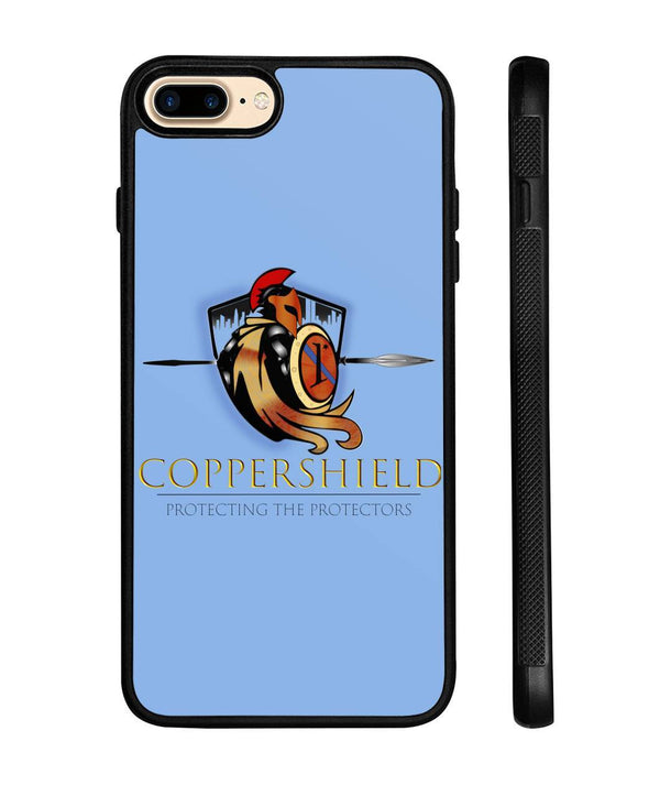 Coppershield Phone Case Phone Cases ViralStyle Light Blue iPhone 8+ Case 