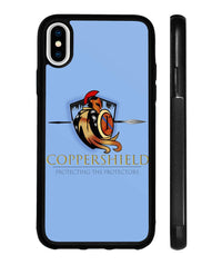 Coppershield Phone Case Phone Cases ViralStyle Light Blue iPhone X Case 