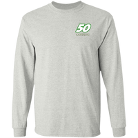 Copping Family Racing Double Sided Long-Sleeve T-Shirt T-Shirts Ash S 