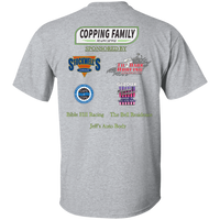 Copping Family Racing Double Sided Short-Sleeve T-Shirt T-Shirts 