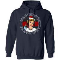 Cross Your Heart Nurse Hoodie Sweatshirts Navy S 