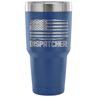 Dispatcher Tumbler Tumblers teelaunch 30 Ounce Vacuum Tumbler - Blue 