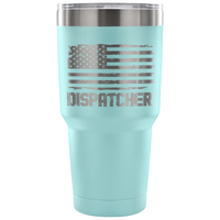 Dispatcher Tumbler Tumblers teelaunch 30 Ounce Vacuum Tumbler - Light Blue 