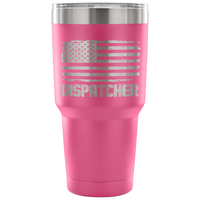 Dispatcher Tumbler Tumblers teelaunch 30 Ounce Vacuum Tumbler - Pink 
