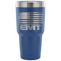 EMT Tumbler Tumblers teelaunch 30 Ounce Vacuum Tumbler - Blue 